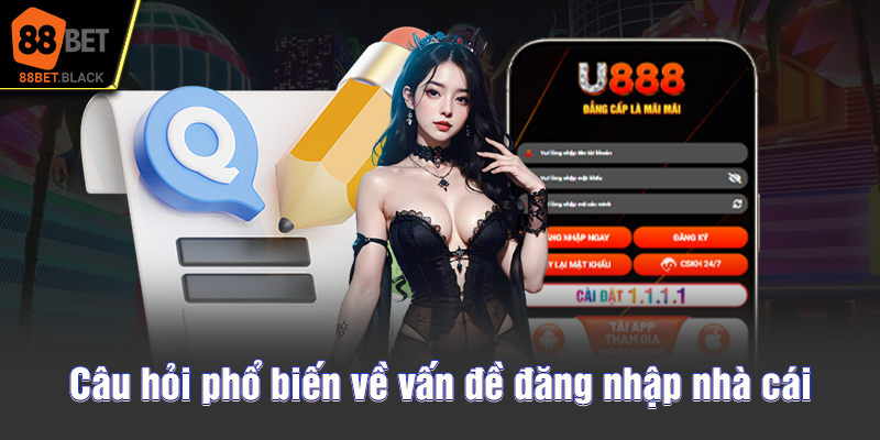 Câu hỏi phổ biến về vấn đề đăng nhập nhà cái